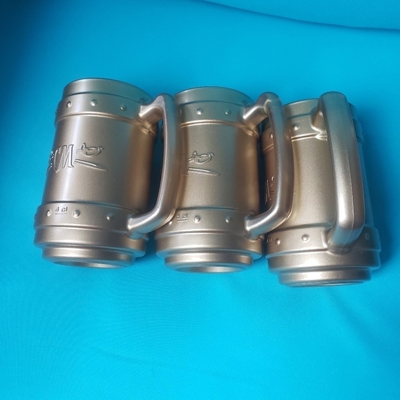 VINTAGE CM Pasabahce Gold Coated Mugs - Picture 3 of 12